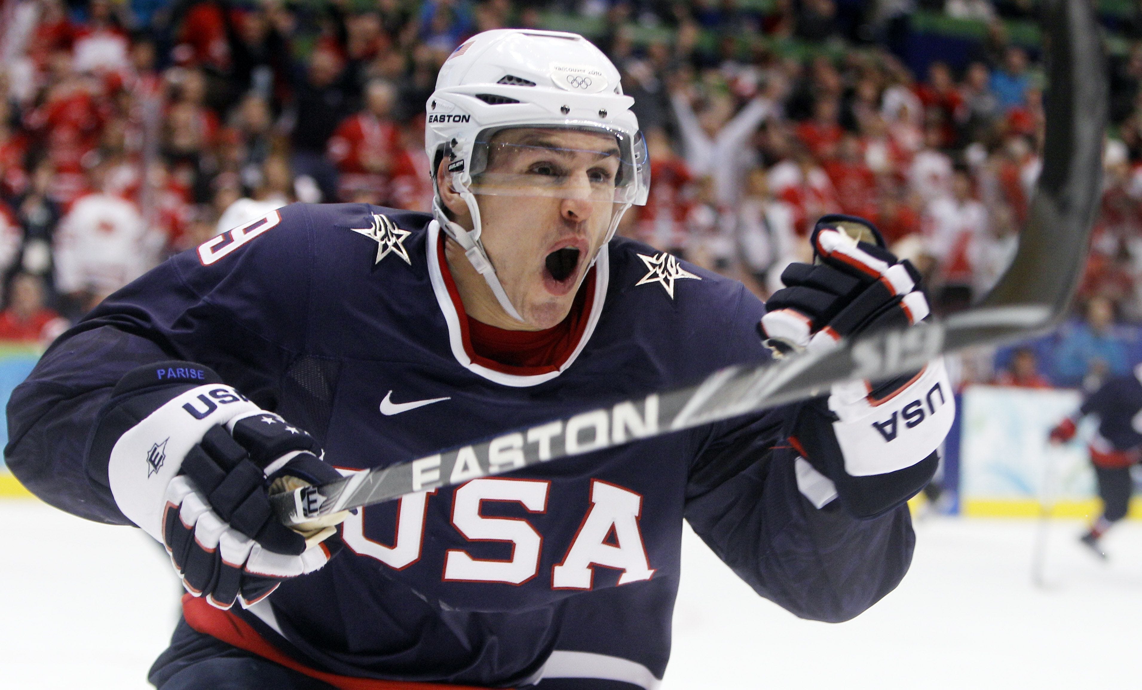 zach parise team usa jersey