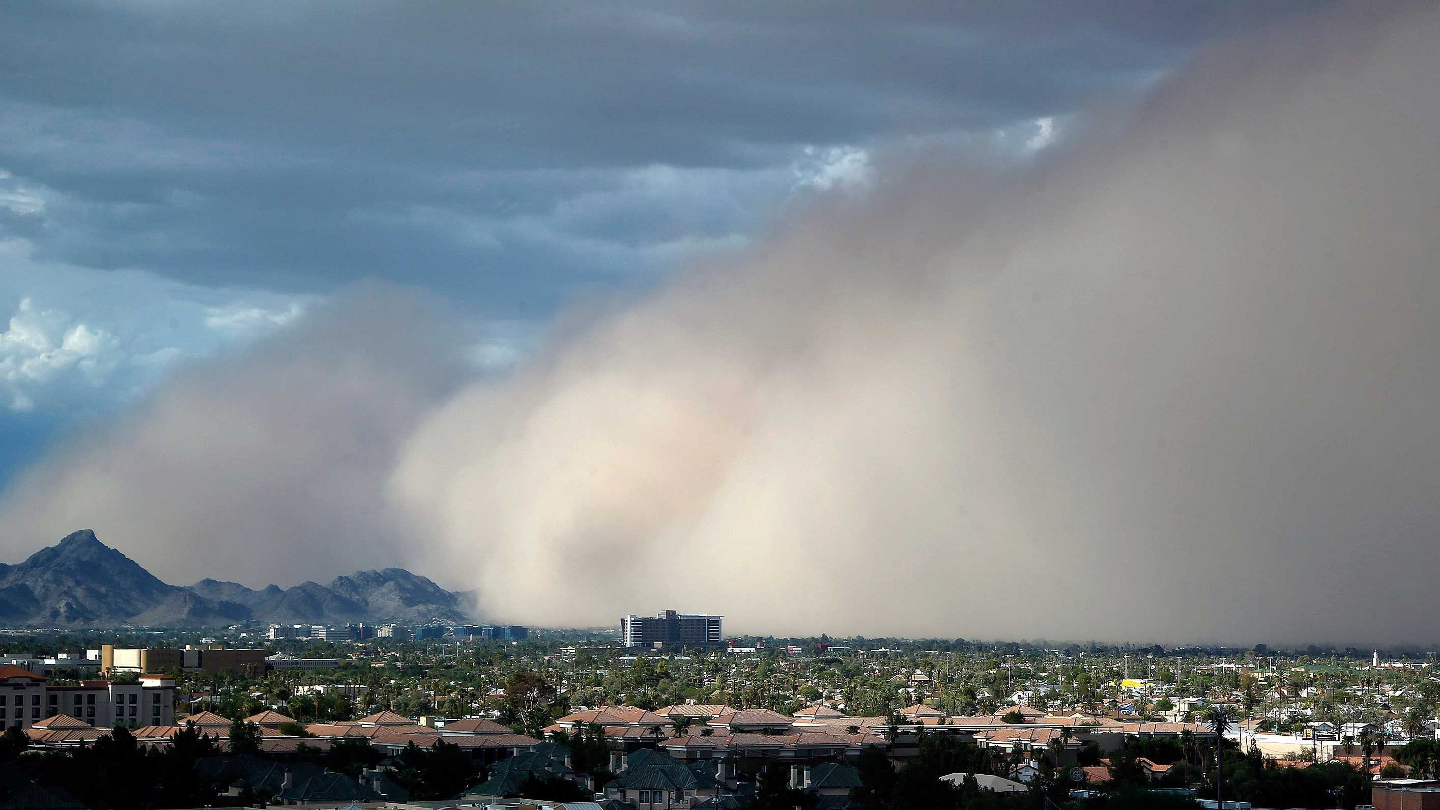 Haboob causes dust-up in Texas