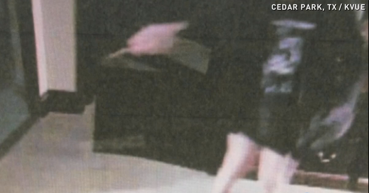 Caught On Cam Man In Mini Skirt Sets Bank On Fire 