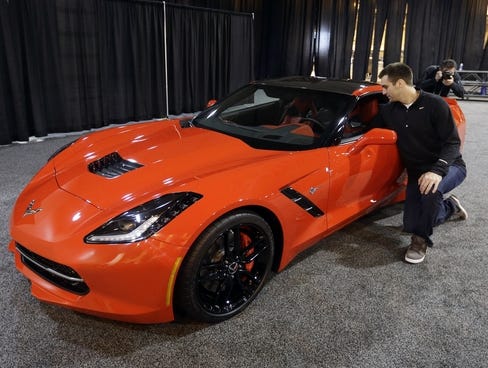 Corvette Stingray  on Inside Of 2014 Corvette Stingray  Given To Him As Mvp   Darron