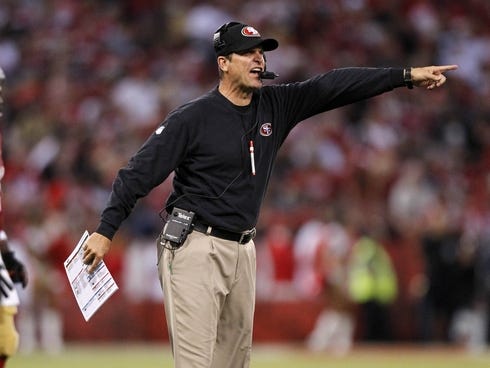  Harbaugh on Jim Harbaugh S Decision Causes Big Swing For Bettors   The