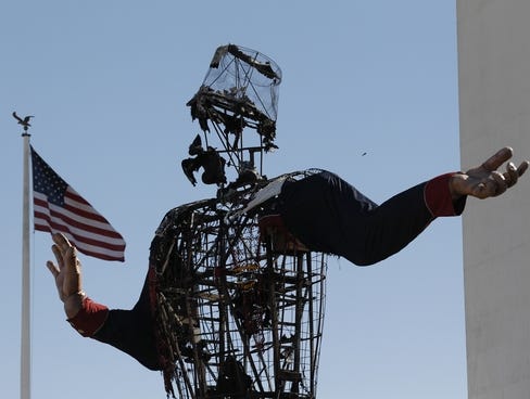   on Big Tex  The Texas State Fair Icon  Destroyed By Fire   The Salinas
