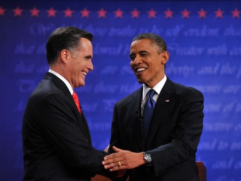 POLL: ROMNEY GETS BUMP FROM DEBATE SHOWING | Indianapolis Star ...