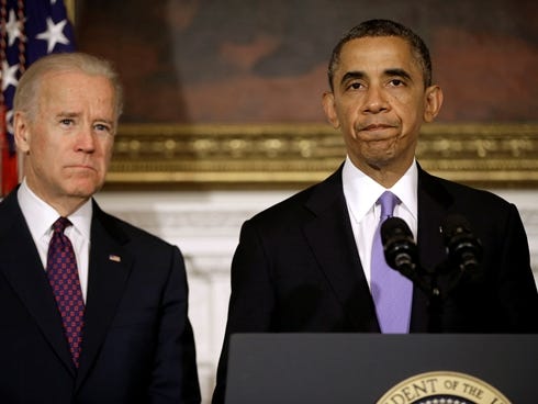 Vice President Biden and President Obama