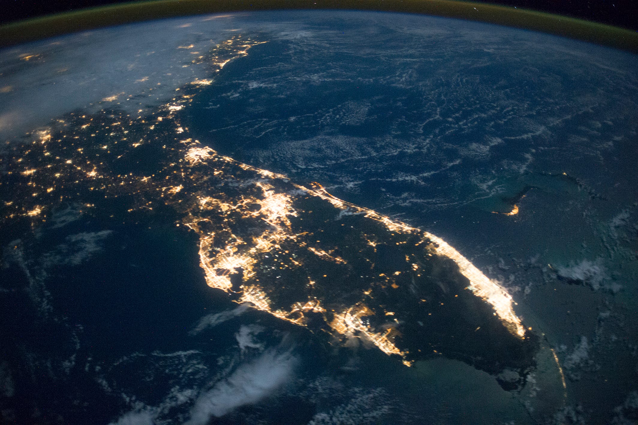 Amazing Photo Of Florida Seen From Space Wtsp Com
