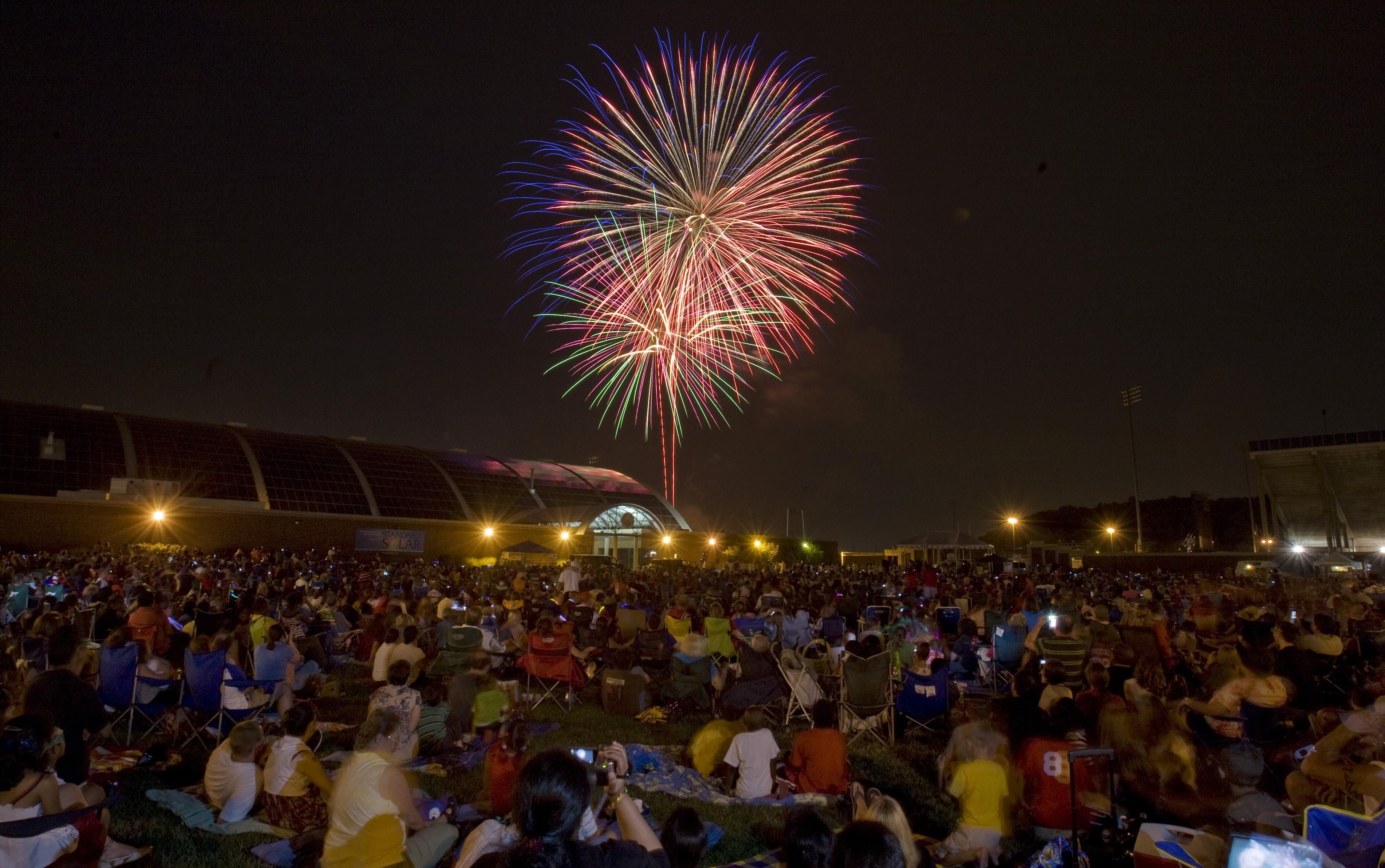 Fourth of July Fireworks, parades and music