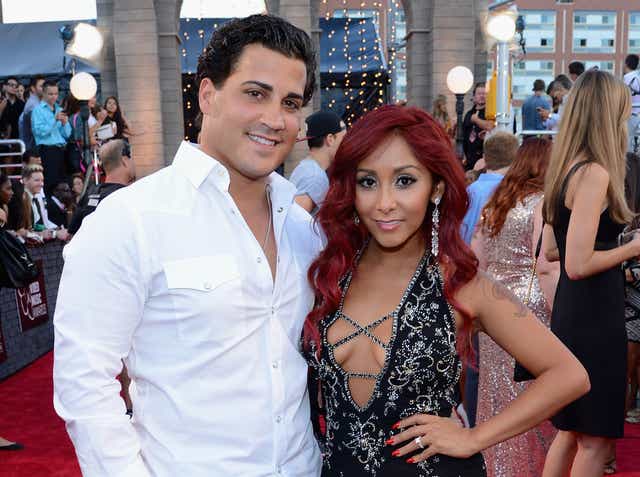 Snooki with friendly, Husband Jionni LaValle 