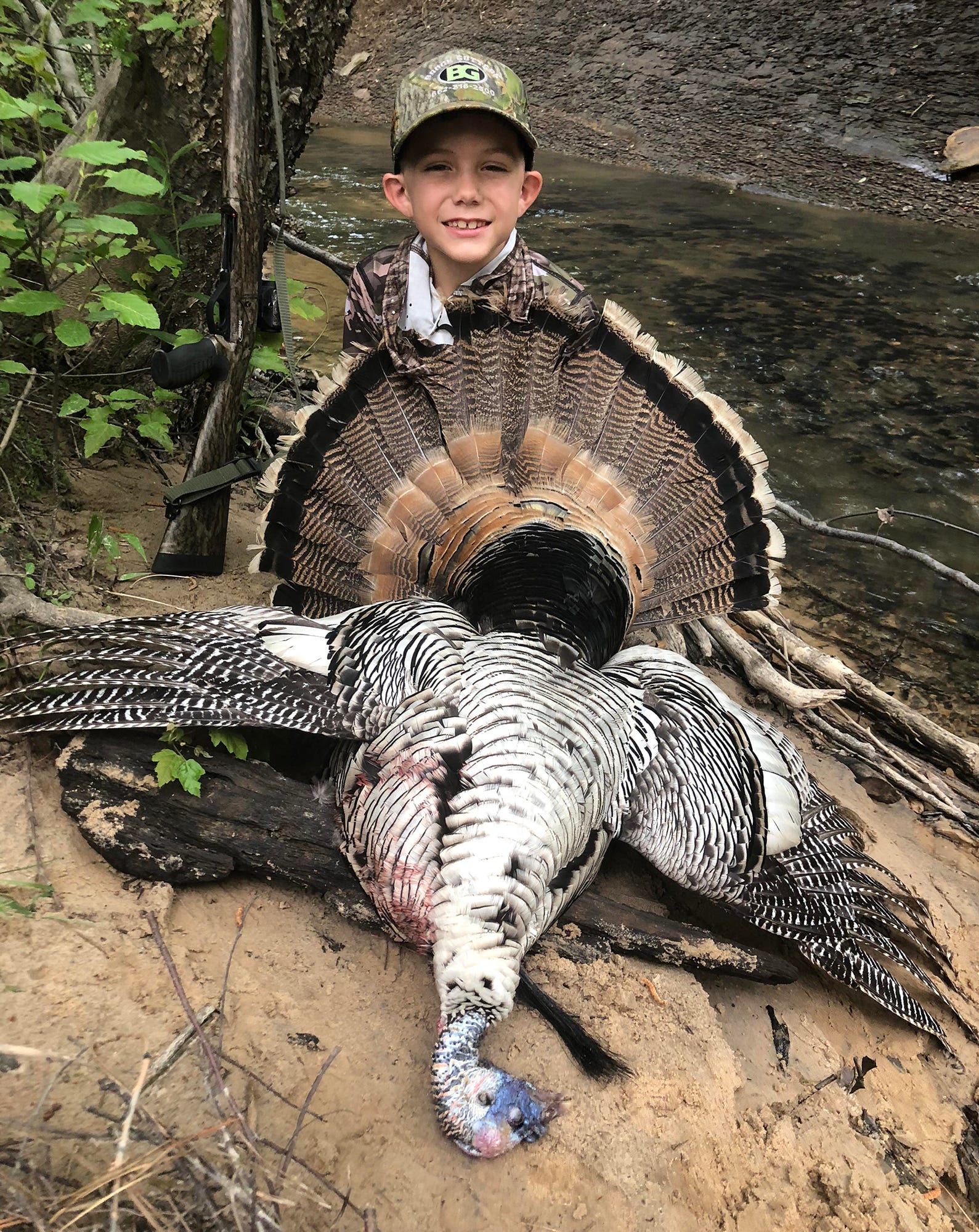 smoketurkey,turkeyvulture one was the charm": 7-year-old bags rare smoke phase turkey