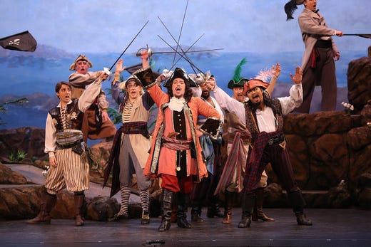"The Pirates of Penzance" presented by the New York Gilbert and Sullivan Players