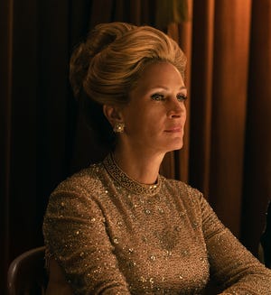 Julia Roberts as Martha Mitchell in Starz's Watergate drama, "Gaslit."