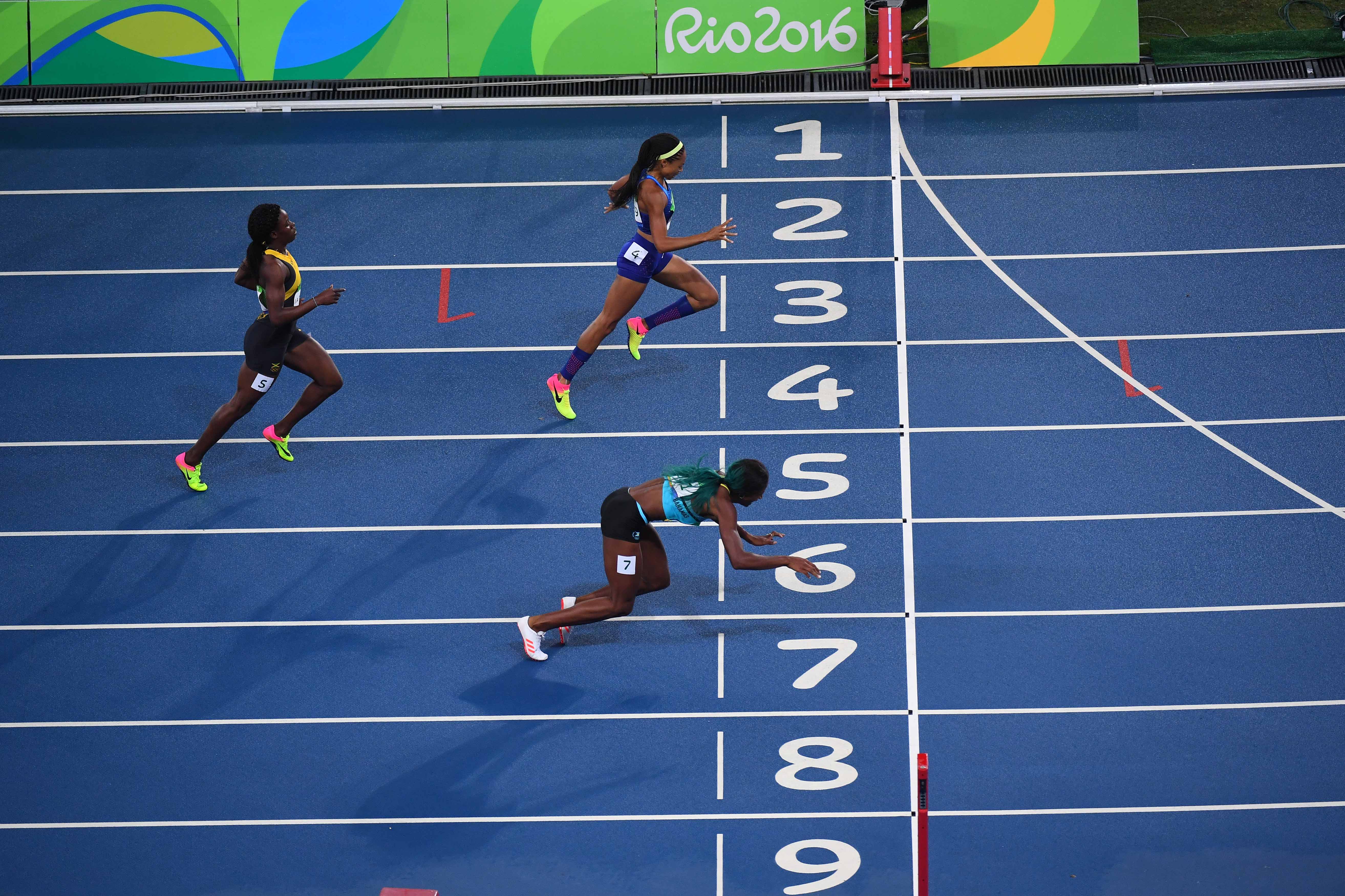 Shaunae Miller’s Dramatic Dive Across the Finish Line Wins Gold in 400m Race — A ...