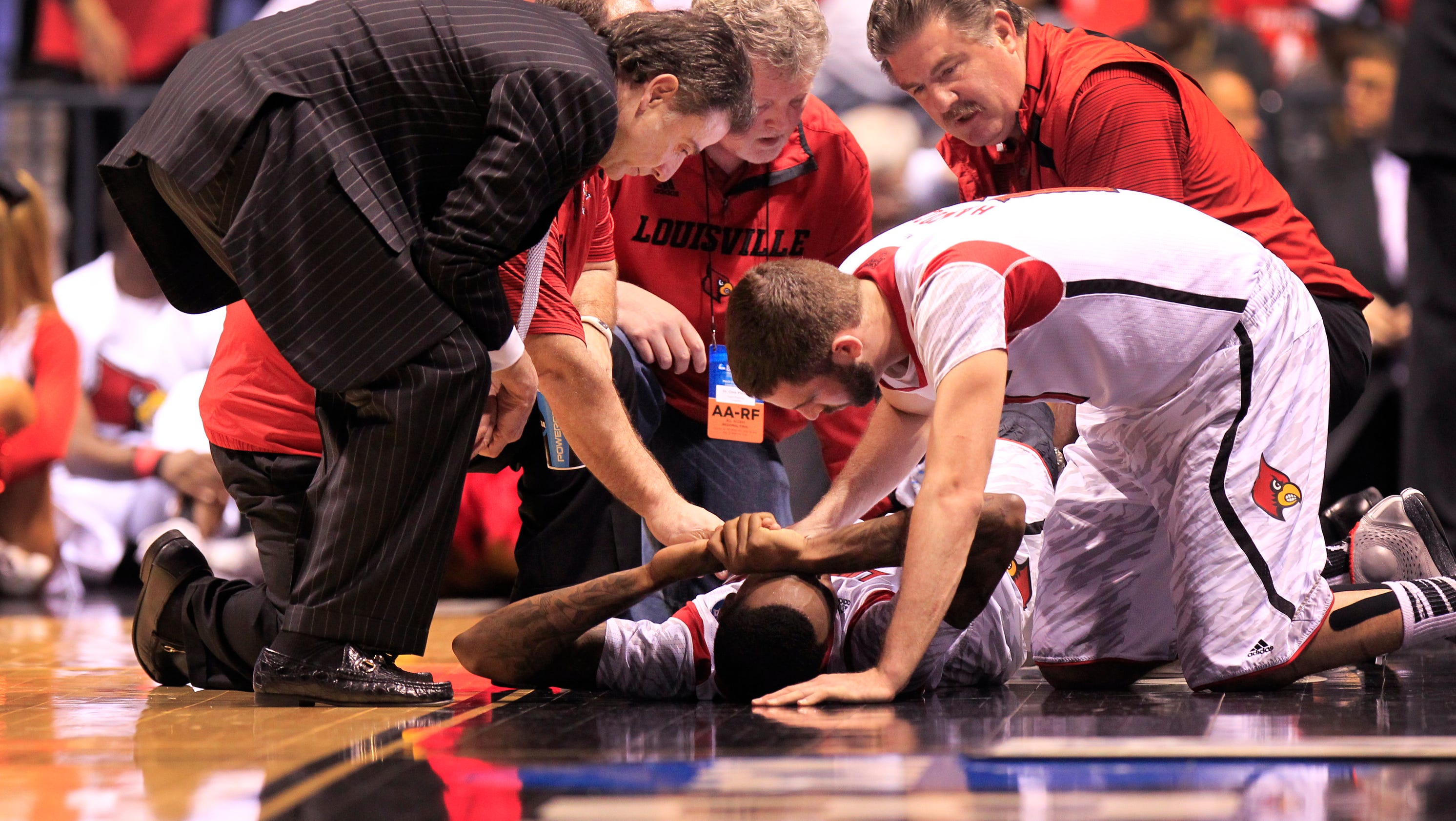 Kevin Ware shaken by Paul George injury