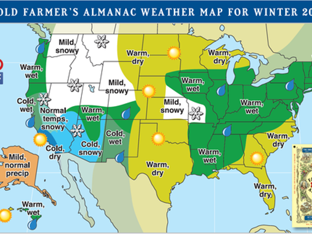 Old Farmer S Almanac Here Are The Winter Predictions