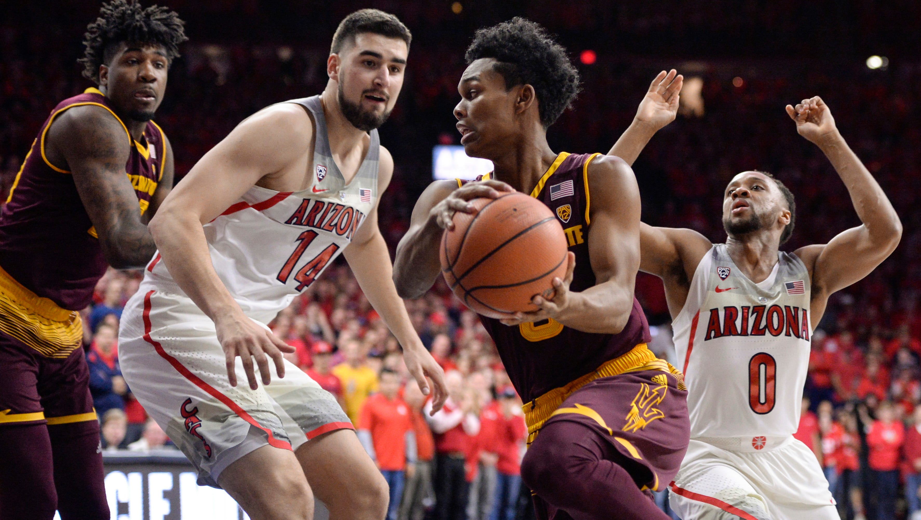 Asu Basketball Vs Arizona Wildcats Game Time Tv Info Key Players