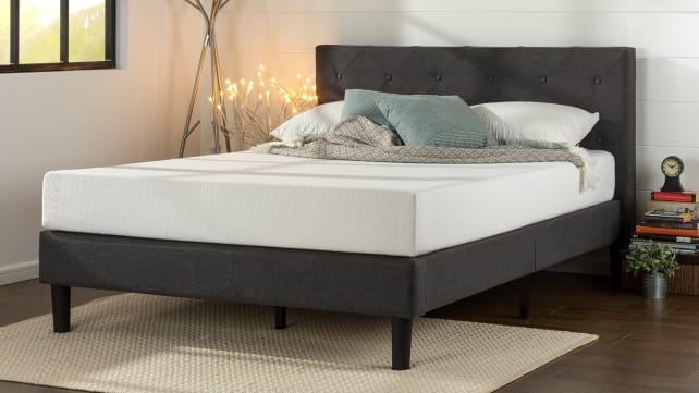 This Zinus mattress was priced at less than $200. The company is among dozens of Chinese mattress companies accused of selling mattresses at prices significantly below their cost of production in the U.S. to gain market share among Americans.