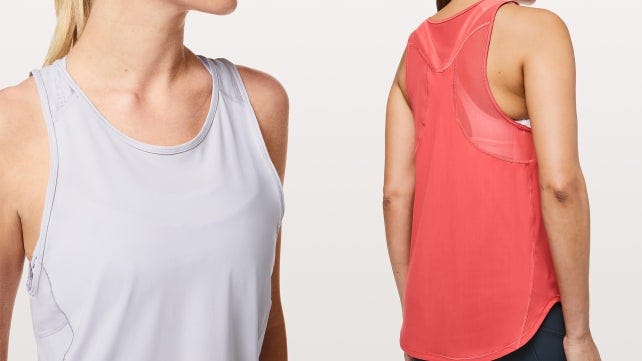 Exclusive Starter Womens Ventilated Run Tank Top