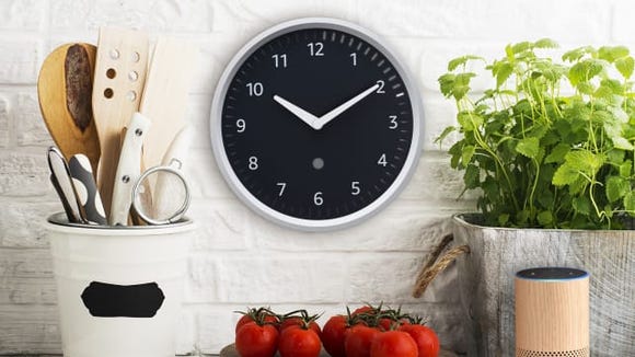The Amazon Echo Wall Clock is back in stock—and it's on sale for the first time