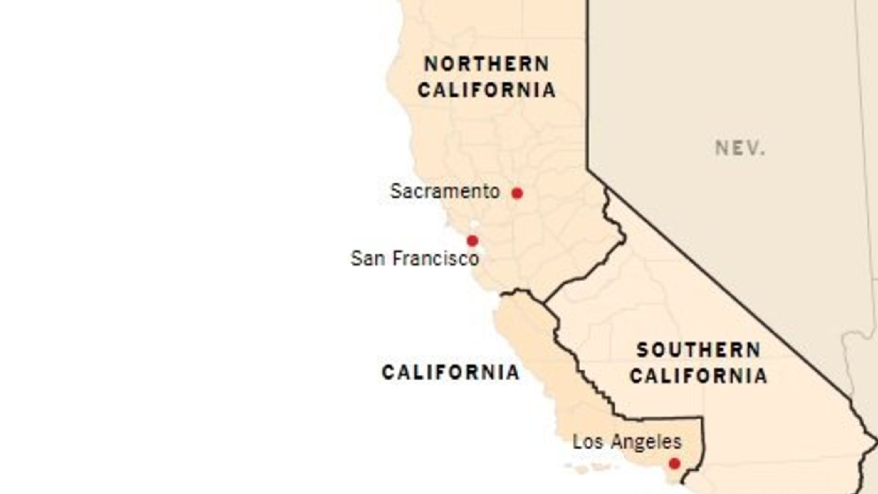 Voters will decide if California should be split into 3 states