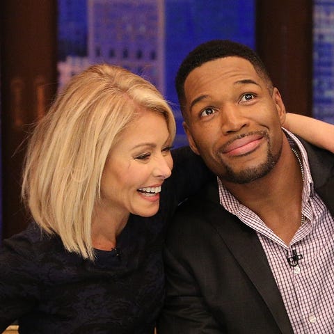 Michael Strahan said bye-bye in May so why is Kell