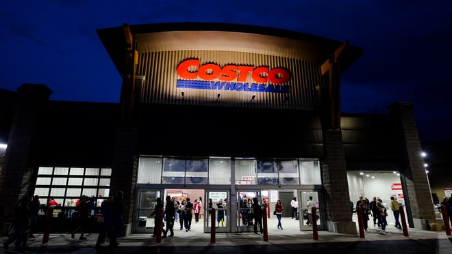 Crowds packed the new Costco Wednesday night in Timnath, CO. The grand opening is set for Oct. 2.