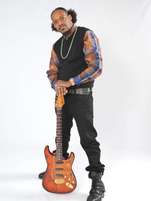 Guitarist Eric Gales cranks up the tunes on Sunday night at The Junction @ Monroe.
