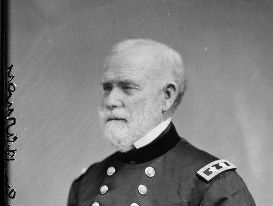 A Civil War-era portrait of Gen. William S. Harney,