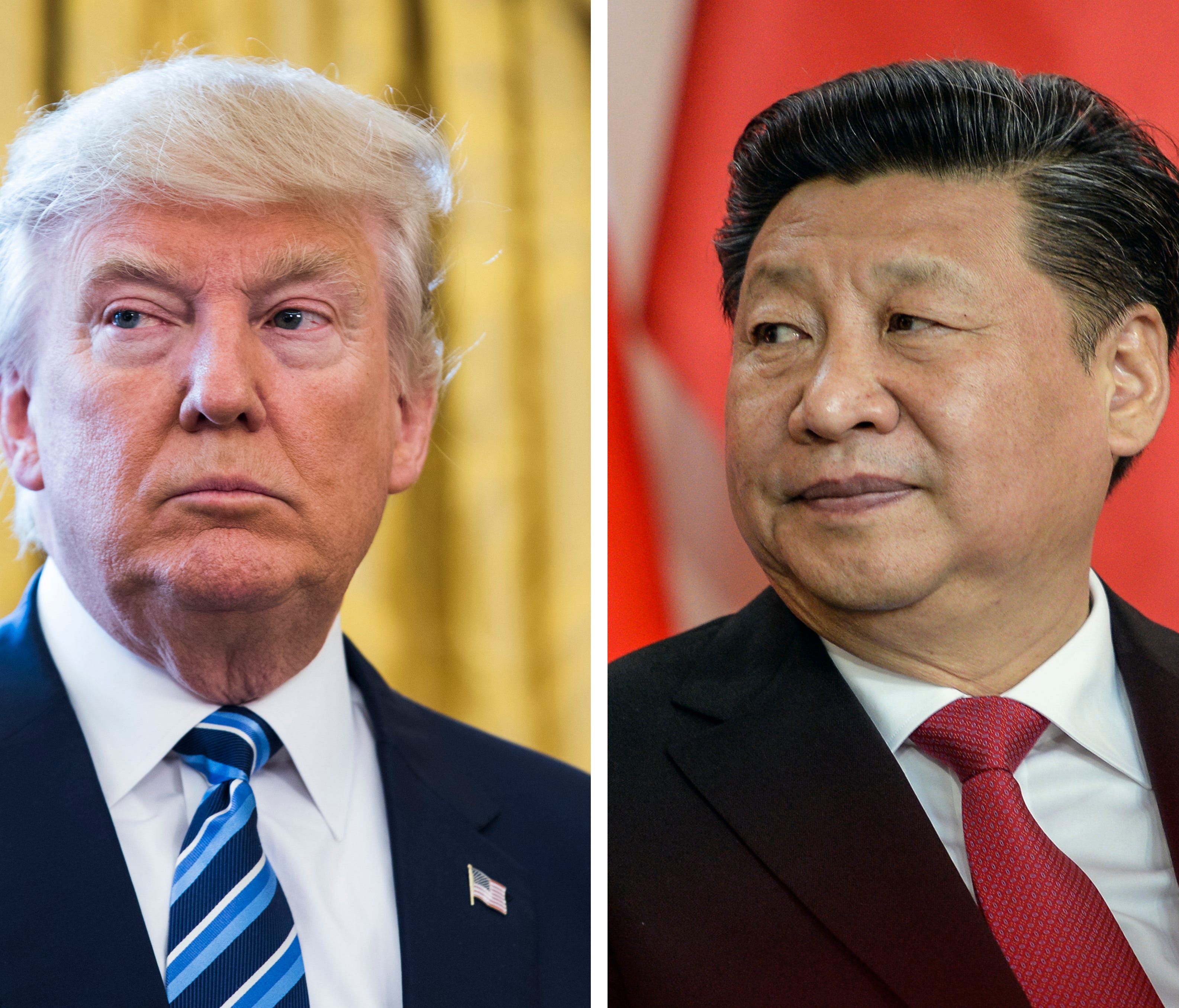 President Trump and China President Xi Jinping