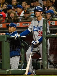 Cody Bellinger of the Los Angeles Dodgers.