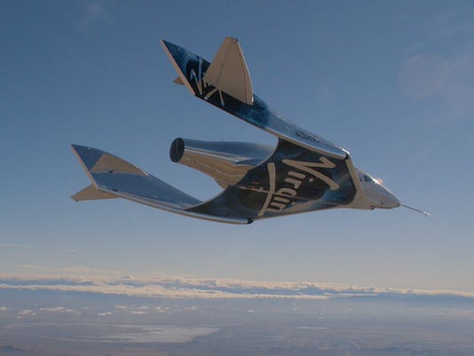 Virgin Galactic rocket plane makes third powered test flight