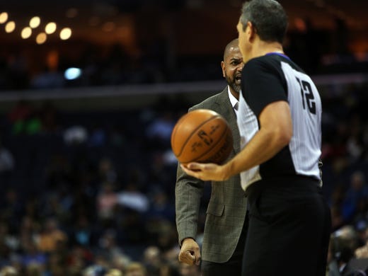 December 11, 2017 - Memphis Grizzlies interim head