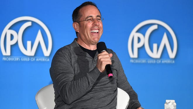 Jerry Seinfeld photographed at an event in Los Angeles last June. The comedian has come to Roseanne Barr's defense after her firing from ABC's 'Roseanne.'