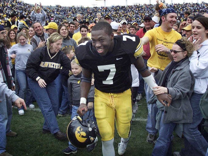 Iowa football Photos of former Hawkeyes quarterback Brad Banks