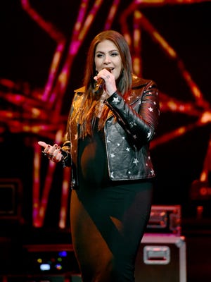Hillary Scott of Lady Antebellum performs onstage for the Country Rising Benefit Concert at Bridgestone Arena on Nov. 12, 2017 in Nashville, Tenn.