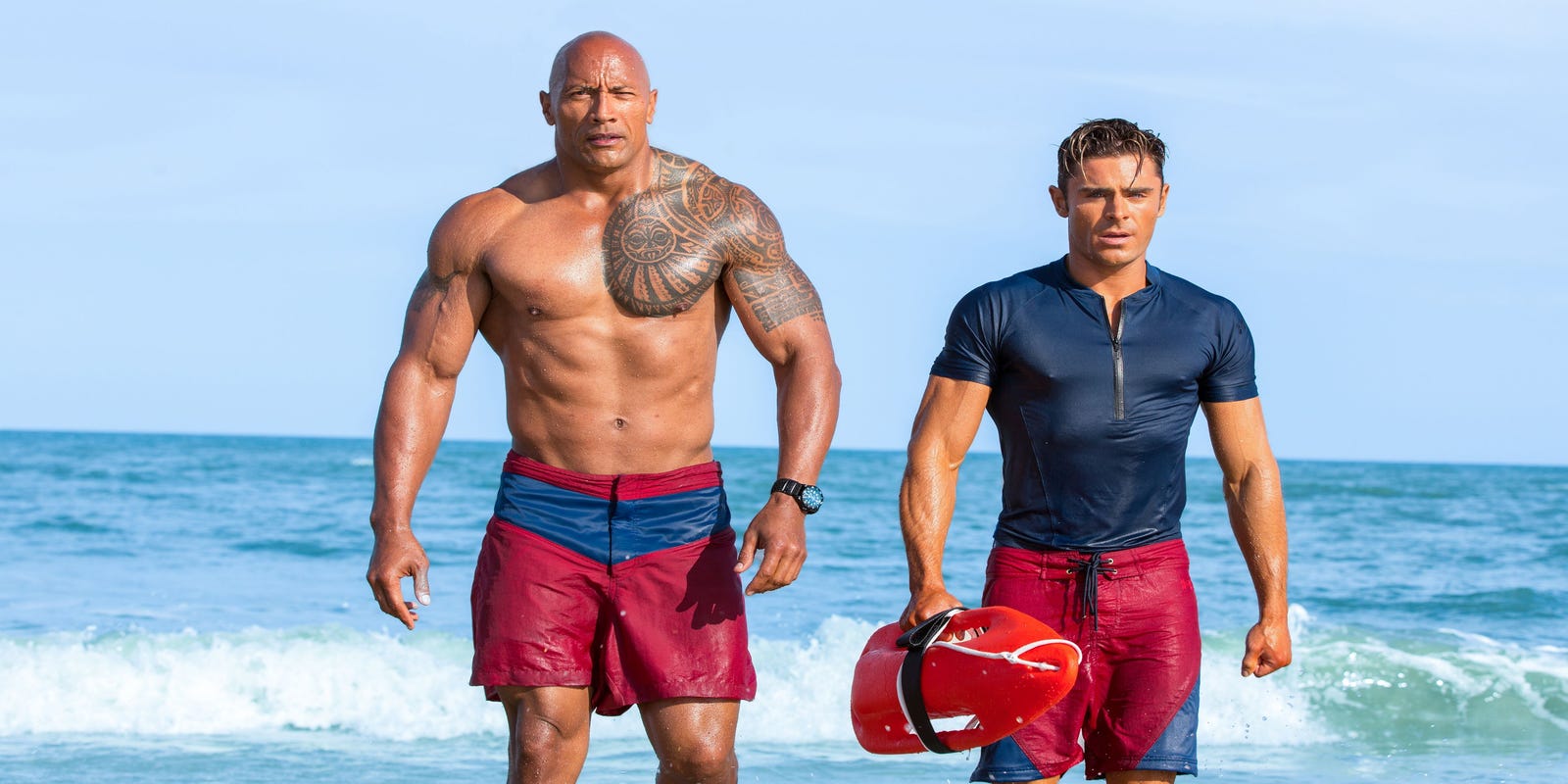 Dwayne Johnson S Bland Baywatch Can T Commit To The Absurd