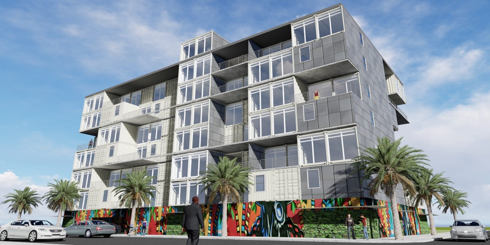 New Eau Gallie apartment tower may use shipping containers