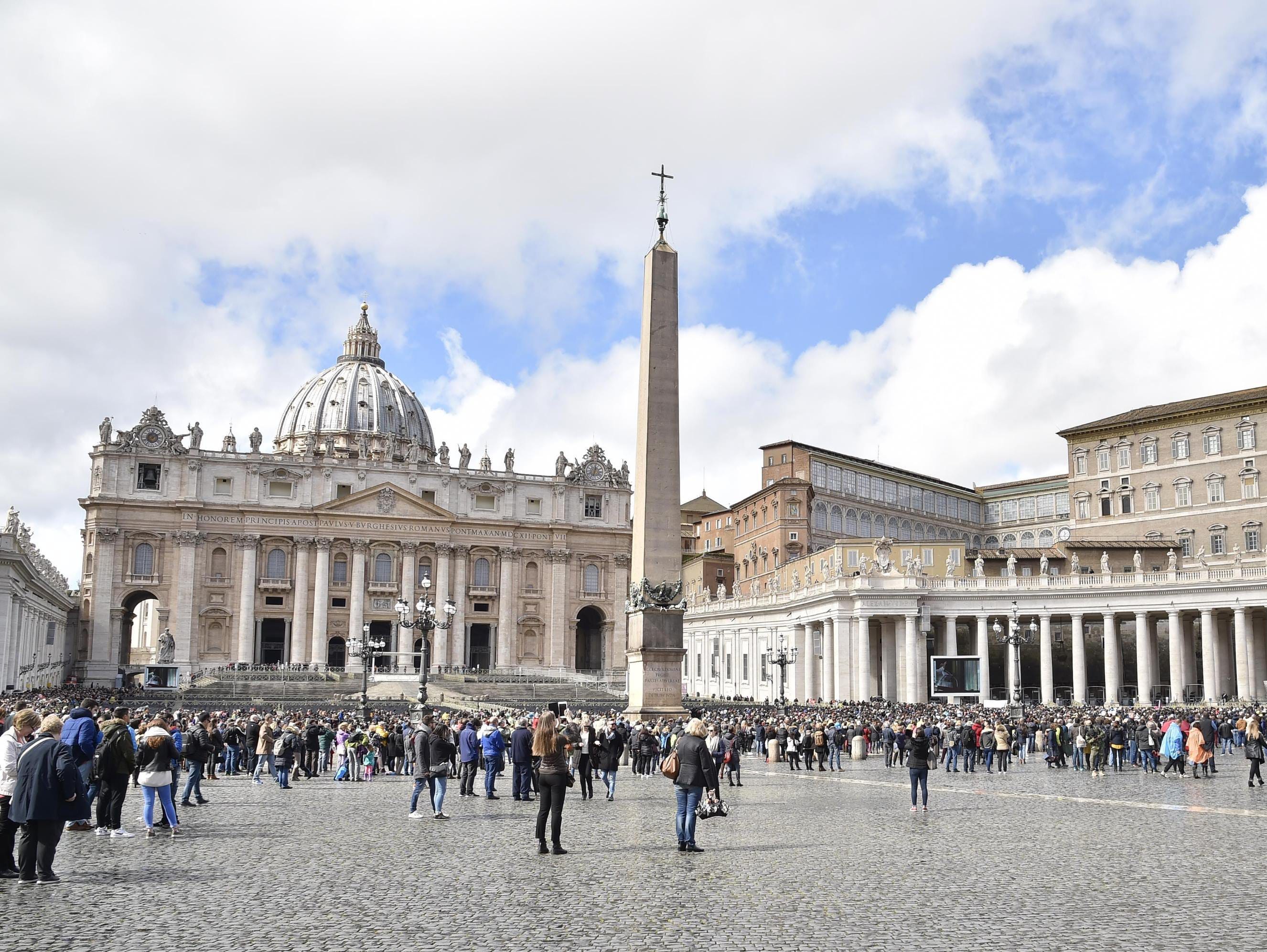 St. Peter's Square in Vatican City.