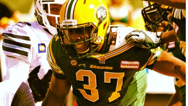Former Pearl River football standout Otha Foster was a starting linebacker this past season for the Canadian Football League champion Edmonton Eskimos.