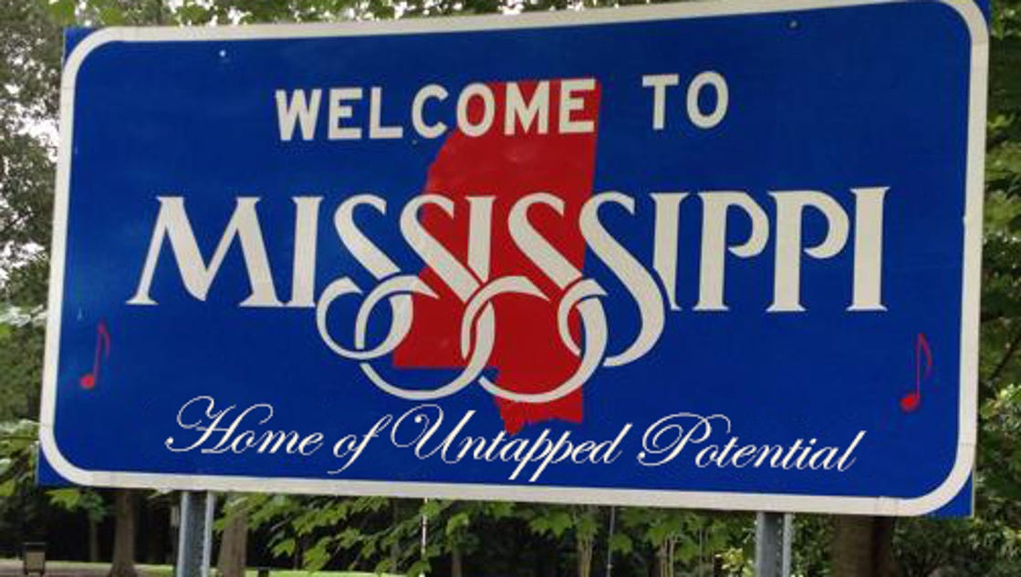 17 weird town names in Mississippi