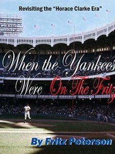 Fritz Peterson stopped by Friday's Somerset Patriots game to sign copies of his book “When The Yankees Were On The Fritz."