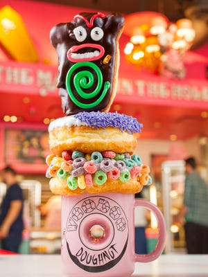 Voodoo Doughnut will open this spring at Universal CityWalk, Universal Orlando Resort’s entertainment and dining complex. Loved for its sinfully delicious, delightfully weird lineup of fried creations, Voodoo Doughnut will feature signature originals and one-of-a-kind delectables such as the Dirt Doughnut, the Memphis Mafia, the Bacon Maple Bar, Grape Ape and, of course, Voodoo Doll doughnuts.