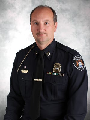 Capt. Scott McCanham was named Bloomfield Township's new police chief, replacing Geof Gaudard, who is retiring.