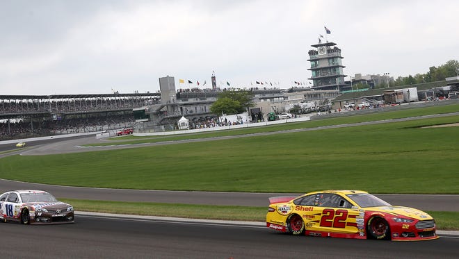 This year's Brickyard 400 will be broadcast at 3:30 p.m. on NBCSN