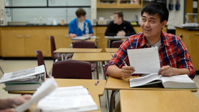 Lokhin Cheng, a senior at Green Bay Preble High School, plans to study computer science at Princeton University.