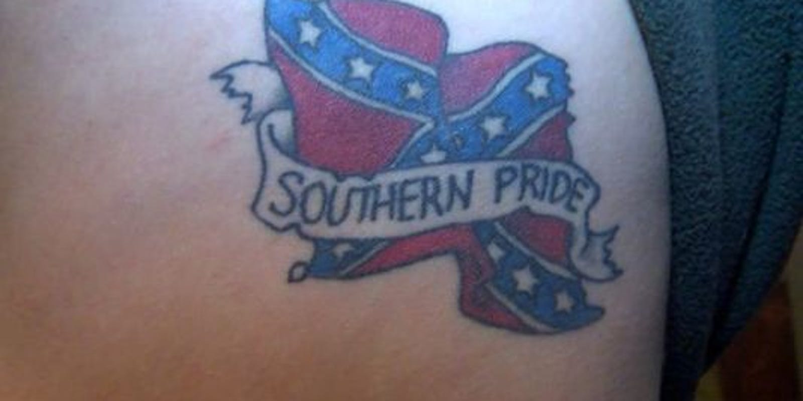 Confederate flag tattoo stops man from joining Marines