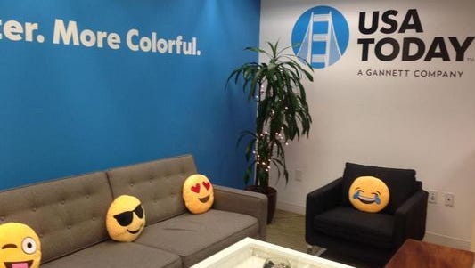 The USA TODAY San Francisco bureau loves emojis.