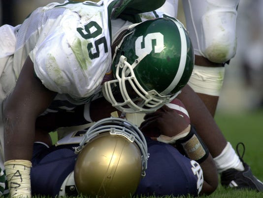 Michigan State Vs Notre Dame Tailgating Handling The Heat On