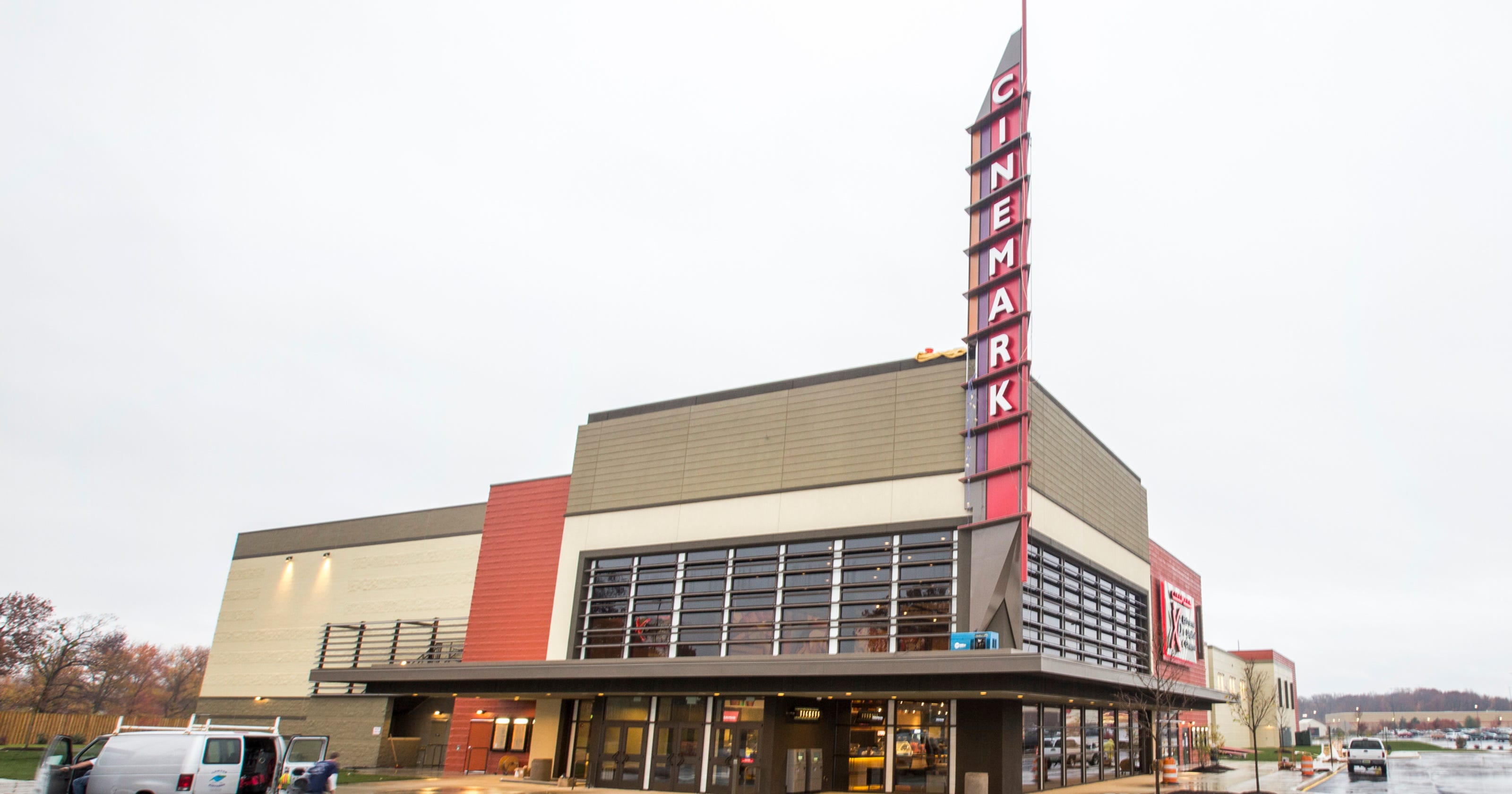 Inside the new Cinemark at the Christiana Mall