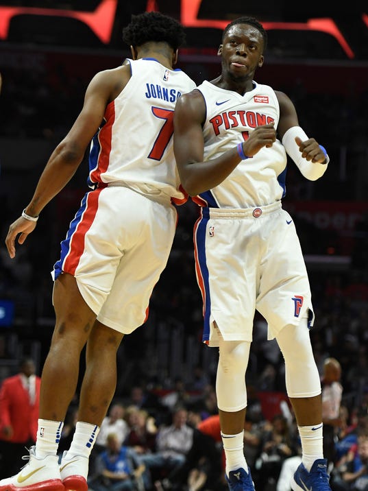 NBA: Detroit Pistons at Los Angeles Clippers