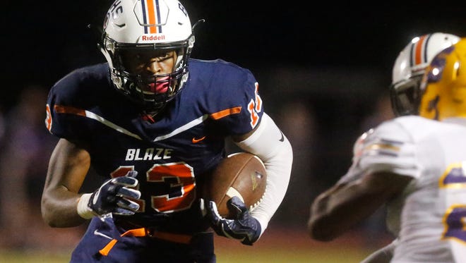Blackman's Trey Knox will be a player to watch when the Blaze begin spring practice April 30.