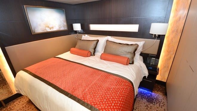 The Haven Penthouses have bedrooms with king size beds.